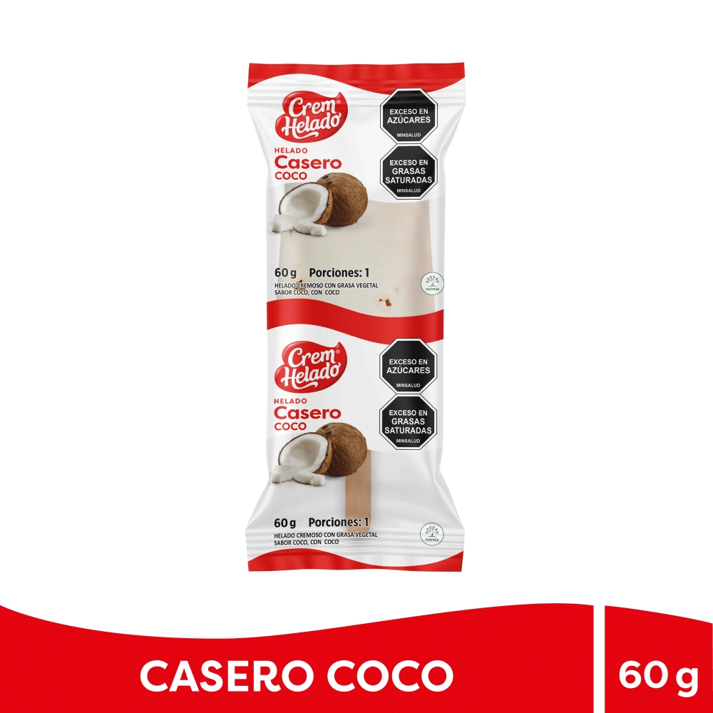 Helado Casero Coco