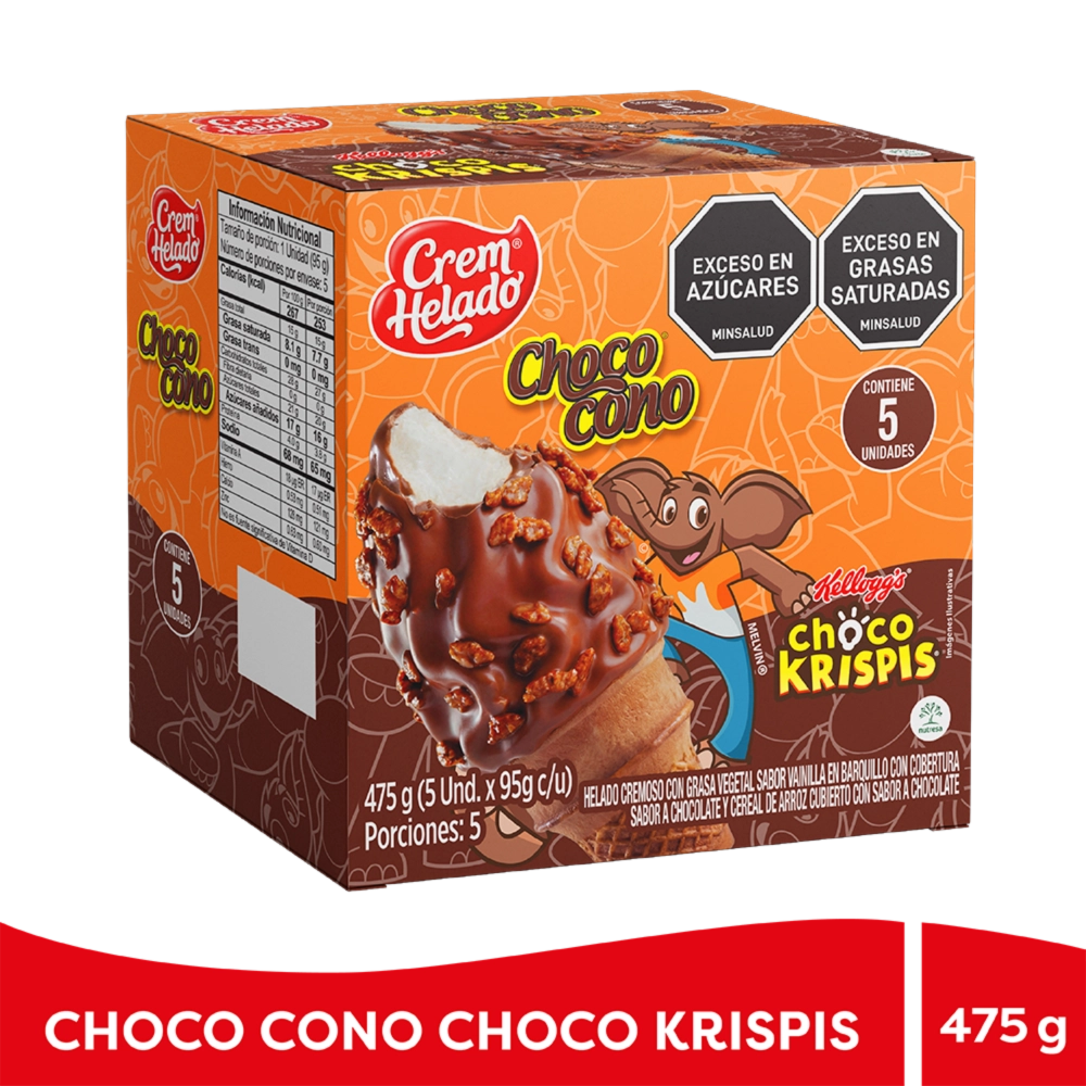 Pack Chococono Chocokrispis x5unx475g