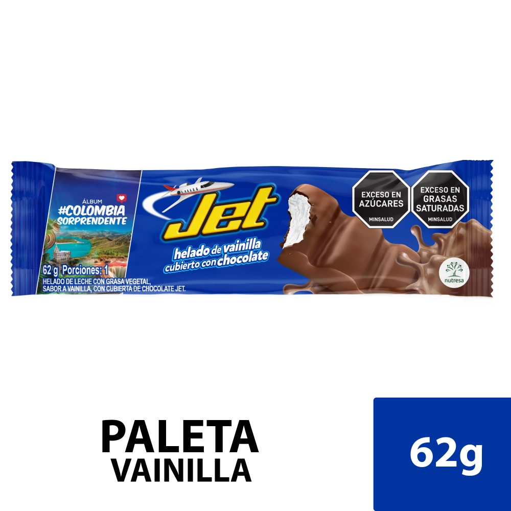 Paleta JET Vainilla- Chocolate