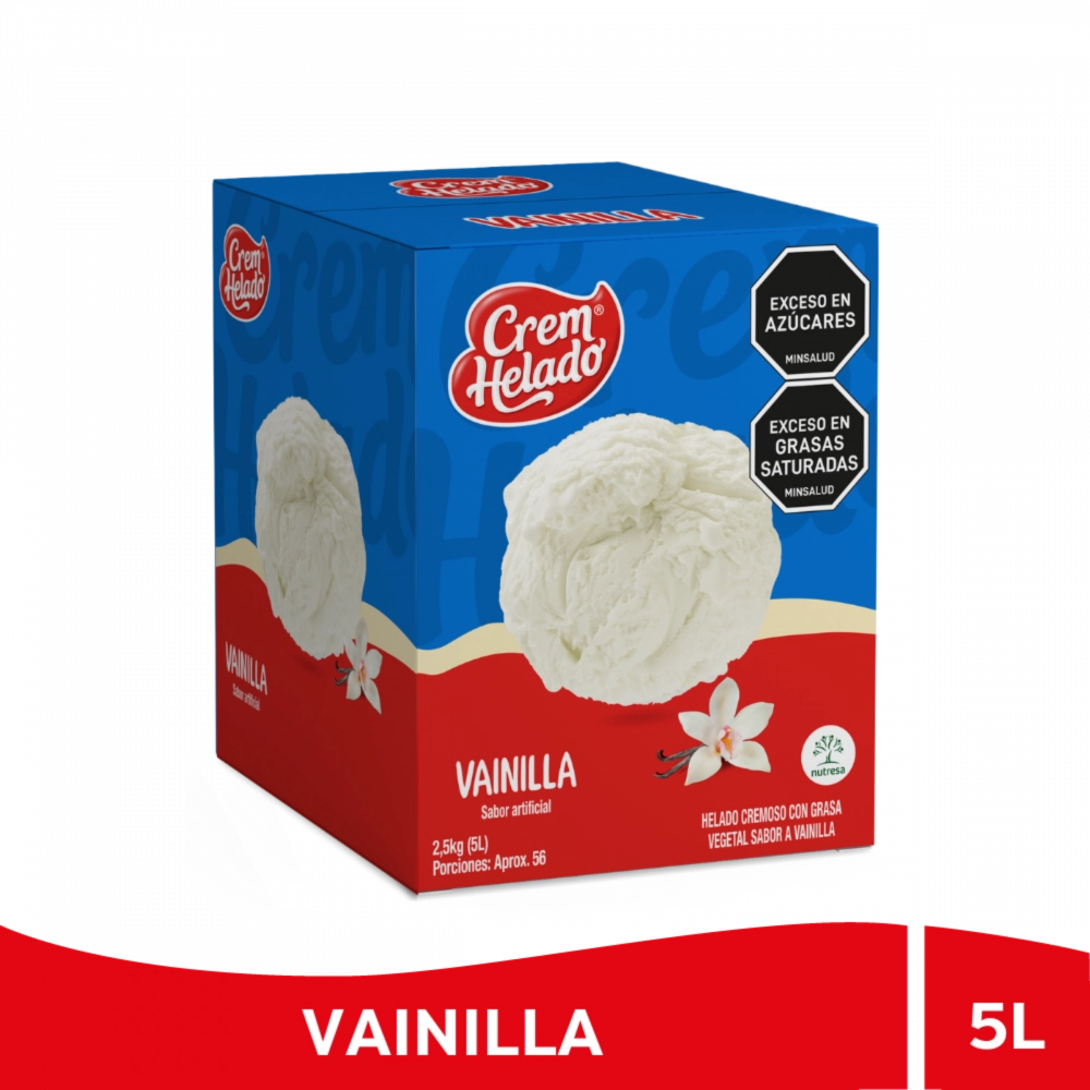 Tarro x 5 Litros  Vainilla