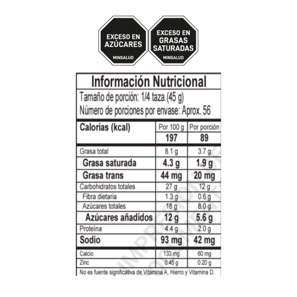 Tarro x 5 Litros Brownie & Cookies