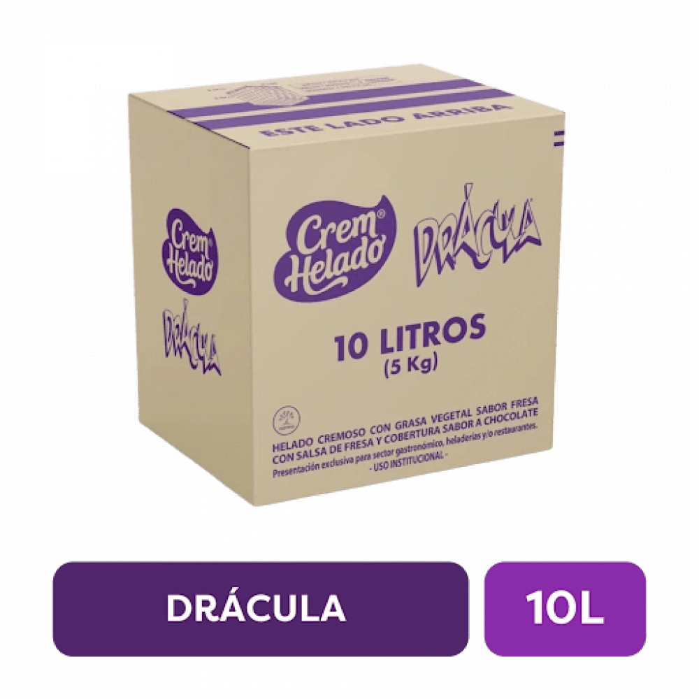 Tarro x10L DRACULA 2026