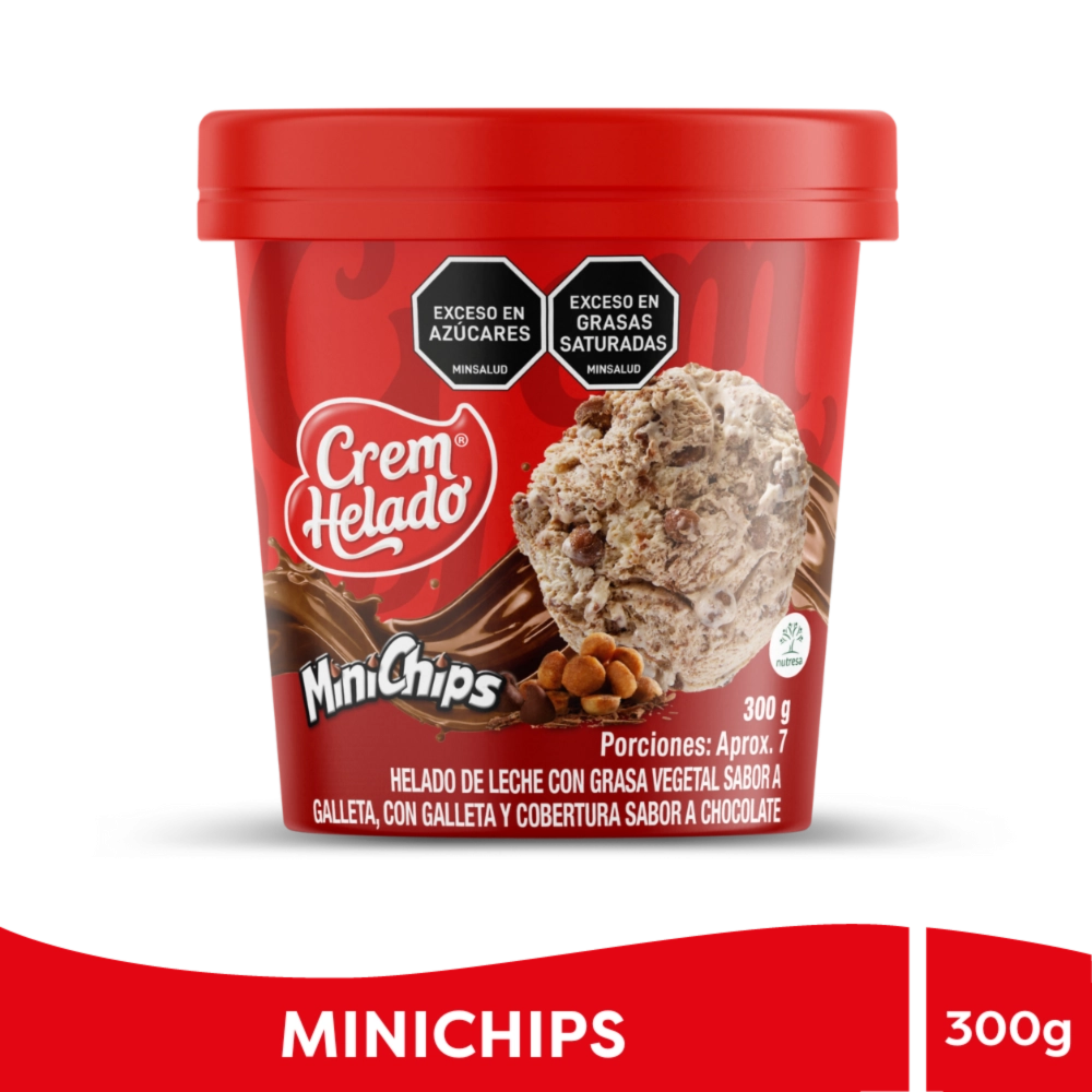 Vaso medio Litro  Minichips