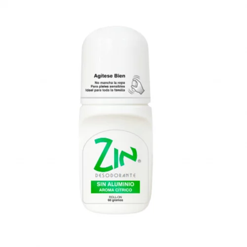 Desodorante sin aluminio Cítrico ZIN