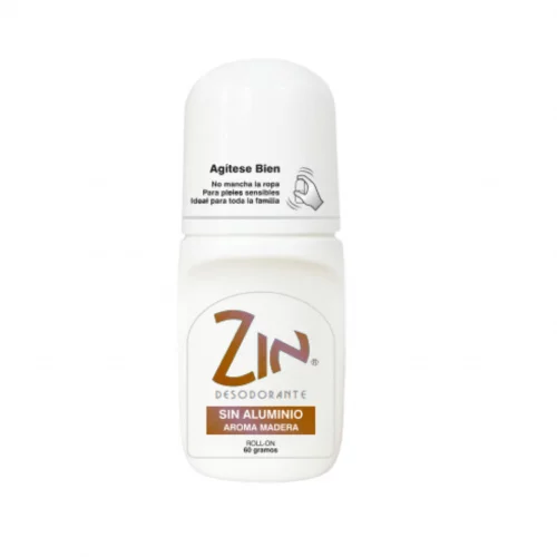 Desodorante sin aluminio Madera ZIN