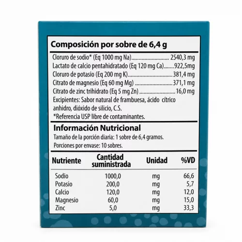 SEAESSENS CAJA X10 SOBRES SABOR FRAMBUESA NUTRABIOTICS