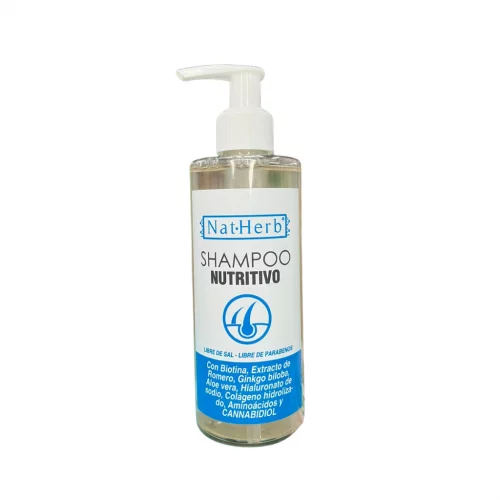 Shampoo nutritivo y control caída NATHERB
