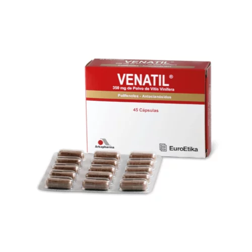 Venatil 350 mg Polvo de Vid Roja