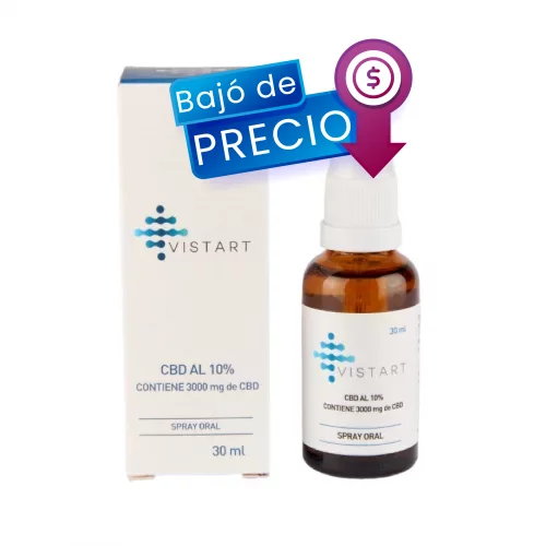 VISTART Spray Oral con CBD al 10% x 30 ml