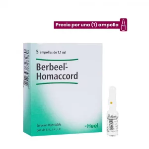 Berbeel Homaccord Ampolla Medicamento Homeopático
