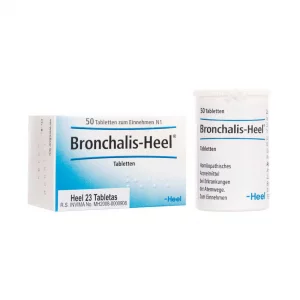 Bronchalis Heel Tabletas Medicamento Homeopático