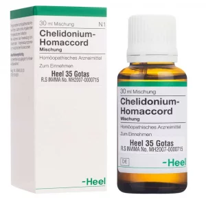 Chelidonium Homaccord Gotas Medicamento Homeopático