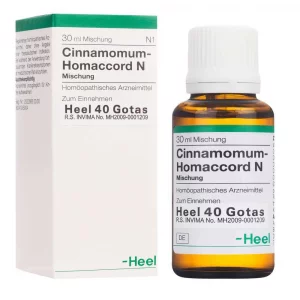 Cinnamomum Homarccord Gotas Medicamento Homeopático