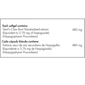 Dyphlamin 480 mg x 30 Harpagofito Procumbens