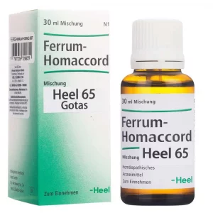 Ferrum Homaccord Gotas Medicamento Homeopático