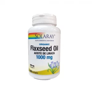 Flaxseed Oil 1000 Mg-Aceite de Linaza Orgánico