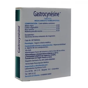 Gastrocynésine Medicamento Homeopático