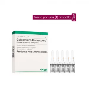 Gelsemium Homaccord Ampolla Medicamento Homeopático