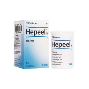 Hepeel Tabletas Medicamento Homeopático