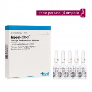 Injeel Chol Ampolla Medicamento Homeopático - La Farmacia Homeopática