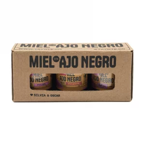 Kit Miel Con Ajo Negro X 3 unidades YAYOTE