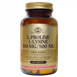 L-Proline L-Lysine 500/500 mg-L-Prolina y L-Lisina