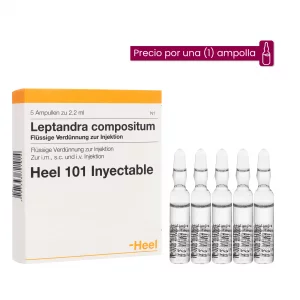 Leptandra Compositum Ampolla Medicamento Homeopático