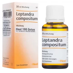 Leptandra Gotas Medicamento Homeopático