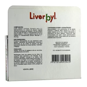 Liverbyl Tabletas Cáscara Sagrada Compuesta