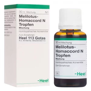 Melilotus Homaccord Gotas Medicamento Homeopático
