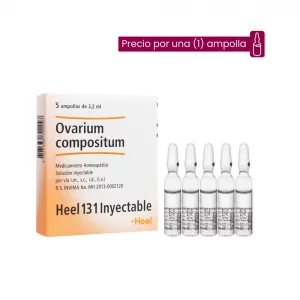Ovarium Compositum Ampolla Medicamento Homeopático