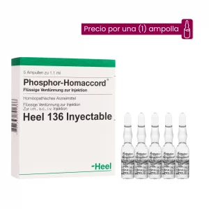 Phosphor Homaccord Ampolla Medicamento Homeopático