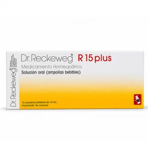 R15 PLUS AMPOLLAS BEBIBLES CAJA DR RECKEWEG