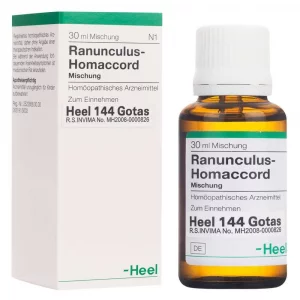 Ranunculus Homaccord Gotas Medicamento Homeopático
