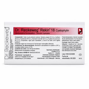 REKIN18 CYSTOPHYLIN AMPOLLAS 2ML DR RECKEWEG