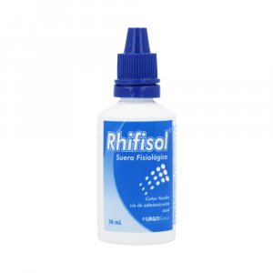 Rhifisol Suero Fisiológico Cloruro de Sodio 0.9% Gerco Frasco x 30 ml