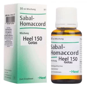 Sabal Homaccord Gotas Medicamento Homeopático