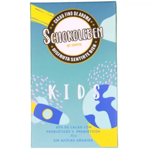 Schokoleben Kids Chocolate con probióticos y prebióticos