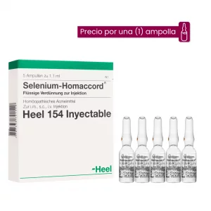 Selenium Homaccord Ampolla Medicamento Homeopático