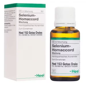 Selenium Homaccord Gotas Medicamento Homeopático