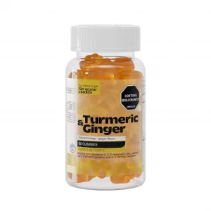Turmeric and Ginger 60 Gummies HEALTHY AMERICA