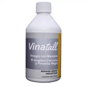 Vinatall Vinagre con Manzana, Jengibre, Cúrcuma y Pimienta