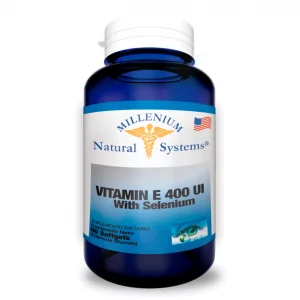 Vitamina E 400 UI y Selenium
