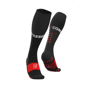 Full Socks Run Compressport Negra T3