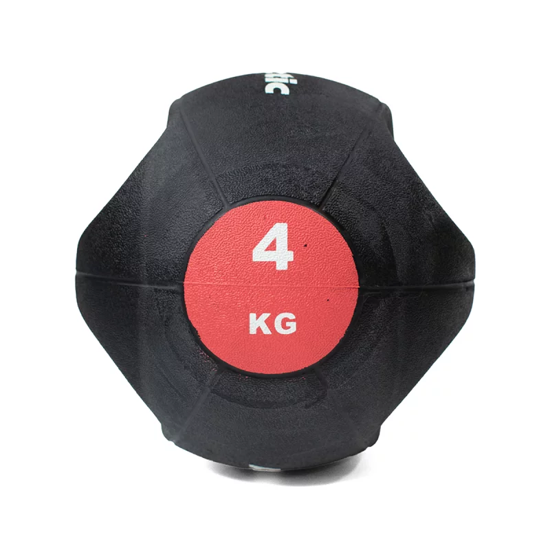 Balón Medicinal Athletic ATHBA-06 4 Kg Negro/Rojo