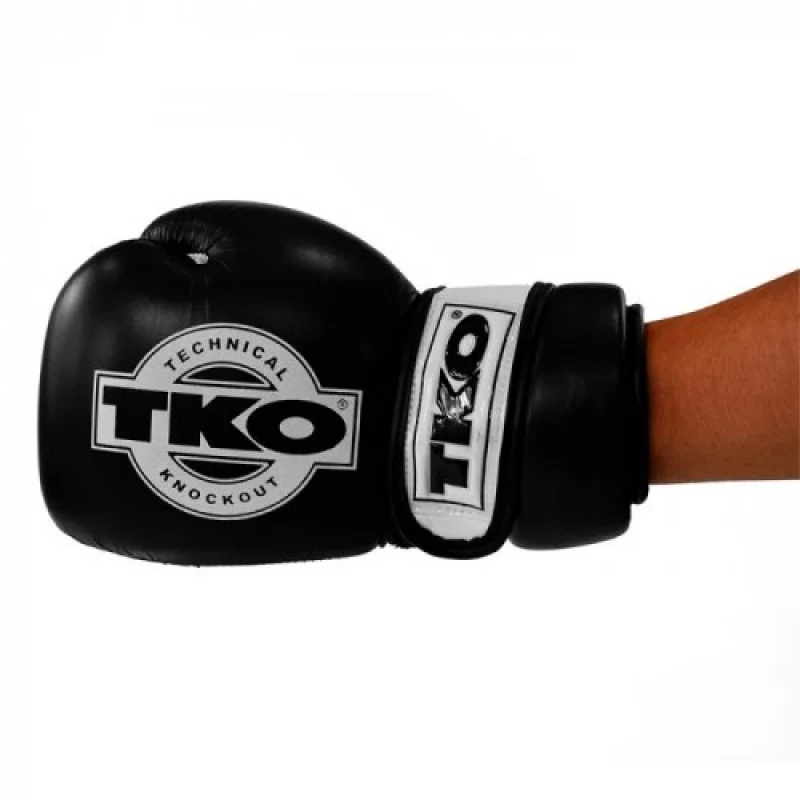 Guantes de boxeo Tko 501LPT-16 Pro Style Training 16oz Negro