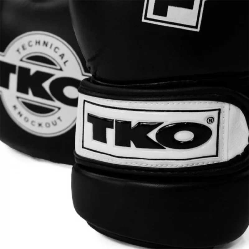 Guantes de boxeo Tko 501LPT-16 Pro Style Training 16oz Negro