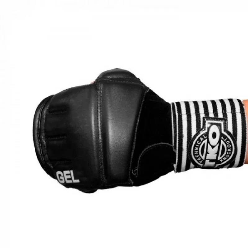 Guantes TKO Pro Wrap Bag S/M 501LWB Negro/Blanco