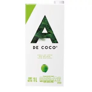 Agua Coco Natural A De Coco 1Lt