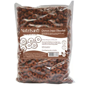 Cereal Quinua Nutrisano Loops Choco 400G